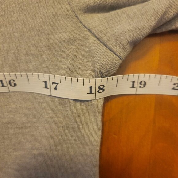 ADIDAS WOMEN'S CLIMALITE JERSEY HOODIE - LT GRAY - SIZE S - Picture 5 of 6